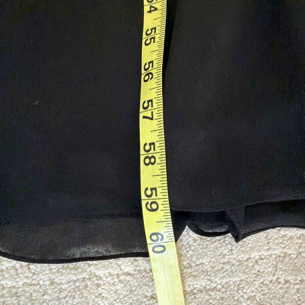 Bariano‎ Australia Black Corinne V-Neck Drape Sleeve Full Length Gown Size XL - Picture 13 of 16